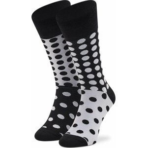 Klasické ponožky Unisex Todo Socks Grochy Black/White