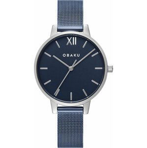 Hodinky Obaku Liv V209LXCLML Navy/Silver