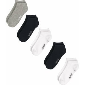 Sada 5 párů vysokých ponožek unisex Sprandi 0MB-001-AW23 (5-pack) Barevná