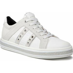 Sneakersy Geox D Leelu' C D16FFC 08522 C1352 White/Off White