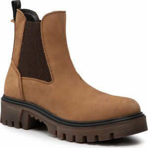 Kotníková obuv s elastickým prvkem Wrangler Seattle Chelsea Nubuck WL22508A Nut 066