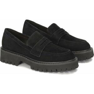 Loafersy Kazar Essen 83272-02-00 Czarny