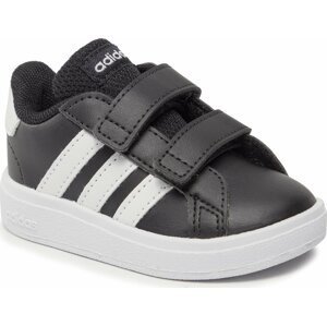 Boty adidas Grand Court Lifestyle Hook and Loop Shoes GW6523 Black