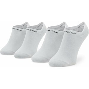 Sada 2 párů dámských ponožek Calvin Klein 701218774 Bílá