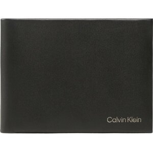 Velká pánská peněženka Calvin Klein Ck Concise Trifold 10Cc W/Coin L K50K510600 BAX