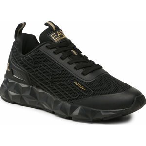 Sneakersy EA7 Emporio Armani X8X154 XK357 M701 Triple Black+Gold