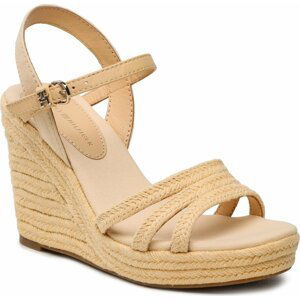 Sandály Tommy Hilfiger Essential Wedge Sandal FW0FW07159 Spring Peach AAY