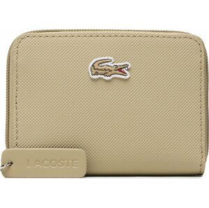 Malá dámská peněženka Lacoste Xs Zip Coin Wallet NF4193PO Brindille L37