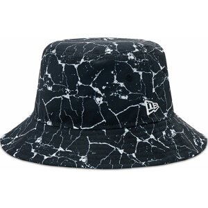 Klobouk New Era Marble Print Bucket Hat 60285236 Black