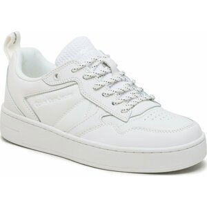 Sneakersy Calvin Klein Jeans Basket Cupsole Laceu YW0YW01050 Bright White YBR