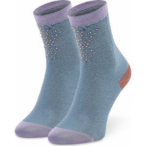 Dámské klasické ponožky Happy Socks SISEMB01-6000 Modrá