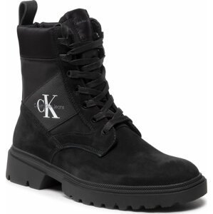 Kozačky Calvin Klein Jeans Chunky Hiking Boot YM0YM00467 Black BDS