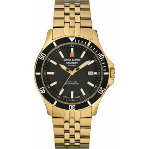 Hodinky Swiss Alpine Military 7022.1117 Gold/Gold