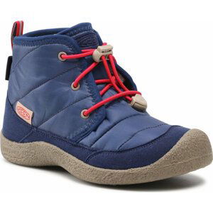 Boty Keen Howser II Chukka Wp 1025515 Blue Depths/Red Carpet