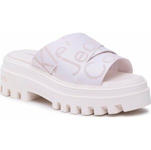 Nazouváky Calvin Klein Jeans Toothy Combat Sandal Webbing YW0YW00949 Ancient White YBH