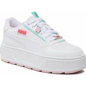 Sneakersy Puma Karmen Rebelle Charms 389400 01 White/White/Pear Pink/Mint