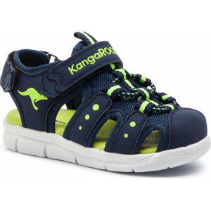 Sandály KangaRoos K-Mini 02035 000 4054 Dk Navy/Lime