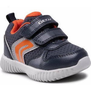 Sneakersy Geox B Waviness B. A B162BA 0CE15 C0820 M Navy/Orange