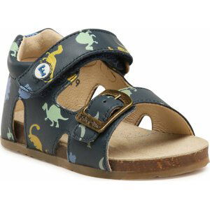 Sandály Naturino Falcotto By Naturino Falcotto Bea Calf Pr. Dinosaurs 0011500737.91.0C02 Navy