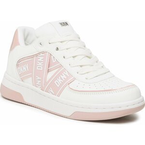 Sneakersy DKNY Olicia K4205683 Pale Wht/Lotus AHQ