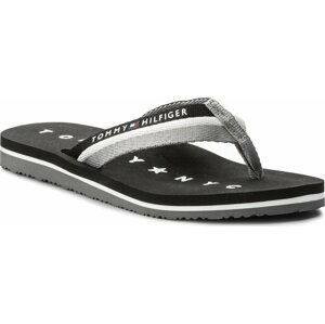 Žabky Tommy Hilfiger Tommy Loves Ny Beach Sandal FW0FW02370 Black 990