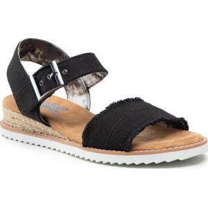 Espadrilky Skechers BOBS Adobe Princess 113541/BLK Black