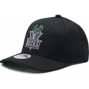 Kšiltovka Mitchell & Ness Milwaukee Bucks HHSSINTL102 Black