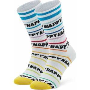 Klasické ponožky Unisex Happy Socks ATHAP29-1300 Bílá