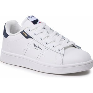 Sneakersy Pepe Jeans Player Basic B PBS30532 White 800