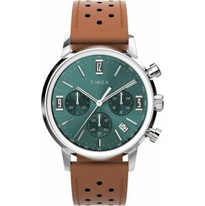 Hodinky Timex Marlin Chronograph TW2W10100 Green/Brown