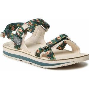 Sandály Jack Wolfskin Outfresh Deluxe Sandal W 4039451 Teal Grey Allover