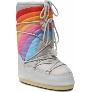 Sněhule Moon Boot Icon Rainbow 14027700002 Glacier/Blue/Red