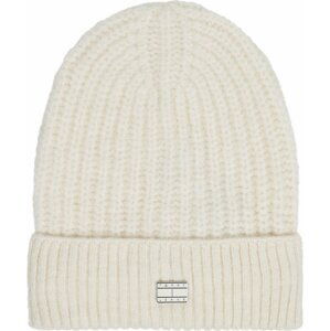 Čepice Tommy Jeans Tjw Cosy Knit Beanie AW0AW15462 Ivory YBI