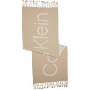 Šál Calvin Klein Fringes Scarf 65X195 K60K607322 Doeskin PBP