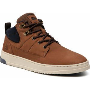 Sneakersy Bullboxer 616P51476ACONA Tan/Cognac