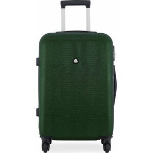 Velký tvrdý kufr Semi Line T5637-6 Zelená