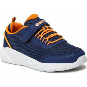 Sneakersy Geox J Sprintye B.E J25GBE 07TCE C0659 M Navy/Orange