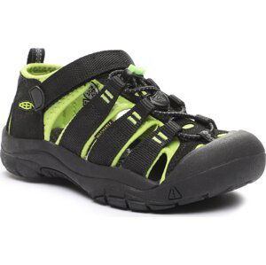 Sandály Keen Newport H2 1009965 Black/Lime Green