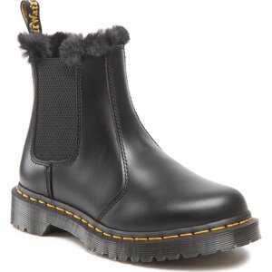 Kotníková obuv s elastickým prvkem Dr. Martens 2976 Leonore 26332021 Dark Grey