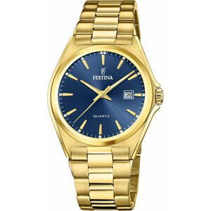 Hodinky Festina Classic F20555-4 Gold