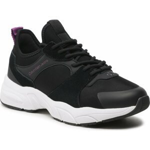 Sneakersy Calvin Klein Jeans Retro Tennis Sock W YW0YW00892 Black/Amethyst 00Y
