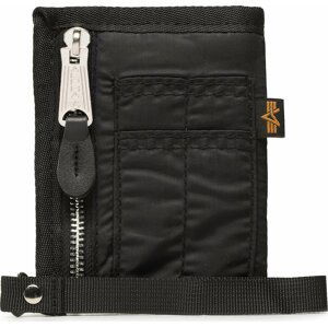 Peněženka Alpha Industries Utility Wallet 108958 Černá