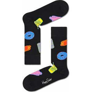Klasické ponožky Unisex Happy Socks SIM01-9300 Černá