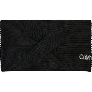 Textilní čelenka Calvin Klein Essential Knit Headband K60K608656 BAX