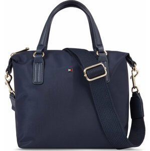 Kabelka Tommy Hilfiger Poppy Th Small Tote AW0AW15640 Space Blue DW6