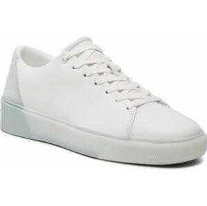 Sneakersy Calvin Klein Low Top Lace Up Transp HM0HM00928 White/Salt Bay 0LC