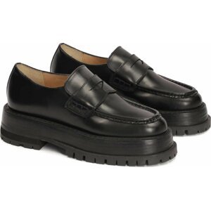 Loafersy Kazar Studio Lina 84477-09-00 Czarny