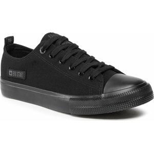 Plátěnky Big Star Shoes KK174007 Black