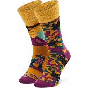 Klasické ponožky Unisex Todo Socks Dinozaur New Multicolor