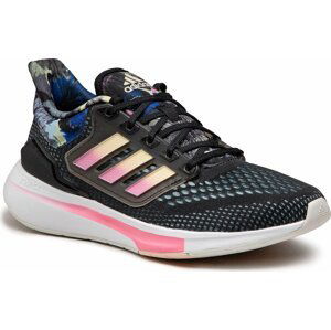 Boty adidas Eq21 Run GX7320 Core Black / Bliss Orange / Bliss Pink